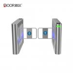 Outdoor Optical Turnstile LED Light Swing Arm Barrier CE Certified for sale