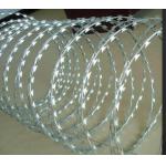 Razor Barbed Wire Anti Climb Wall Spikes Hot Dipped Metal BTO-22 for sale
