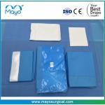 AAMI Level 3 Disposable Surgical Peri-GYN Drape Pack With Under Buttocks Drape for sale