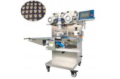 China Confectionery panda cookies making machine/encrusting machine supplier