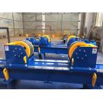 5T 10T 20T Bolt Adjustment Tank Turning Rolls , Variable Speed Powered Rotation Pipe Supports Stands for sale