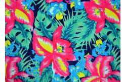 China Twill Polyester Fabric / Patterned Printed Polyester With Heat Transfer supplier