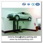 Single Hydraulic Cylinder to Park 2 Vehicles in Narrow Garage Lift for Sale for sale