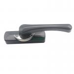 Aluminum Large Screw Cap Sliding Crescent Sash Lock For Sliding Door And Window for sale