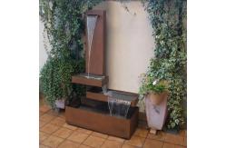 China Welding Uniquely Designed Corten Fountain For Garden Decoration supplier
