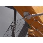 Flexible 1.6mm Architectural Wire Mesh , Stainless Steel Wire Rope Mesh For Building for sale