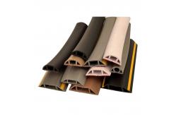 China Brown Architecture PE Profile Customization PVC Cable Trunking supplier