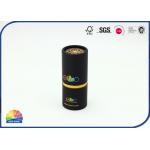 Spot Uv Lid Paper Packaging Round Container Soft Touch Lamination for sale