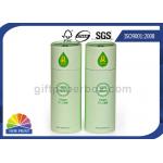 Matte Laminated Cardboard Custom Paper Tubes With 157g White Coated Paper