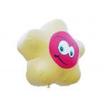 Sun flower with smiling face inflatable helium balloon for sale