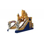 Castle Theme 0.55mm PVC Commercial Inflatable Water Slides