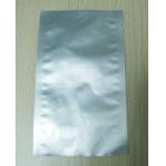 Three side seal flat aluminum foil pouch packaging slivery surface moisture proof