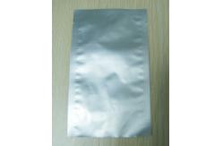 China Three side seal flat aluminum foil pouch packaging slivery surface moisture proof supplier