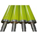 Carbon Steel Food Processing Rubber Industrial Conveyor Roller 1500mm Diameter for sale
