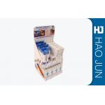 Plat Packed Cardboard Product Displays Point Of Purchase Displays CMYK / PMS Color for sale