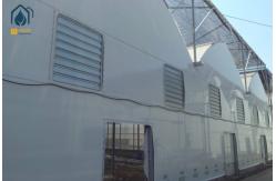 China Agriculture Tomato Intergrated Multispan Horticulture Greenhouse With Metal Frame supplier