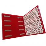 Polyurethane Ceramic Conveyor Chute Liners Steel Backed Wear Resistant Lining for sale