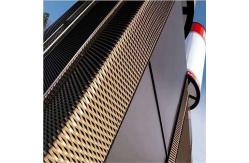 China Durable Stainless Steel Expanded Metal Lath 2.0mm Thinckness Mesh Curtain Wall supplier