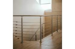 China Lightweight Hollow Stainless Steel Handrails for Easy Installation supplier