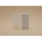 Transparent Oval Lip Balm Containers Screw On Cap OEM / ODM Stable Performance for sale