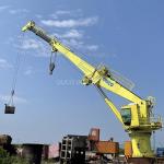 1.5t 36.6m Offshore Pedestal Crane Telescopic Boom Hydraulic Pedestal Mounted for sale