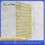Corrosion Resistant Metal Grid Floor Fence Grating Plate For Goose Cage Construction for sale