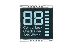 China Negative VA Full View Transmissive Segment Monochrome Screen Customizable LCD supplier