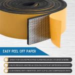 Eva Foam Adhesive Tape Window Soundproofing Insulation Foam Strip for sale