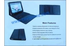 China Bluetooth Laptop Keyboard With Leather Case For 10 Inch IPad Keyboard supplier