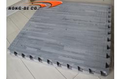 China Wood Grain Interlocking Kids Eva Foam Tiles supplier