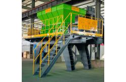 China Waste Recycling Scrap Shredder Machine Double Shaft Scrap Iron Shredder supplier