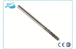 China CNC Cutting Tools Solid Carbide Square End Mill Cutter 50 - 150mm Overall Length supplier