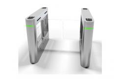 China 120W Face Recognition Thermal Detection Swing Turnstile Gate supplier