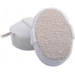 China Dot Hemp Polyester Terry body scrubber for shower , Natural Pad For Skin Cleaning for sale