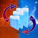 -15 Degree PCM Eutectic Plates Phase Change Materials With HDPE Container for sale