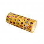 Food Pattern Washi Paper Tape , Yellow Washi Tape Assortment DIY Masking for sale