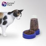 Pet trough Cat dog food can automatically add food for sale