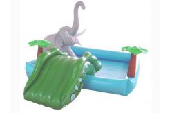 China Small Water Park Kids Inflatable Pool with Animal for Backyard Play supplier