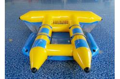 China Towable Inflatable Flying Fish , Inflatable Banana Boat 2.8 * 2.6 Meter supplier