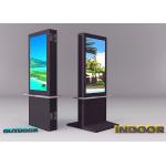 Interactive Digital Wayfinding Signage , Outdoor Digital Kiosks Touch Screen for sale