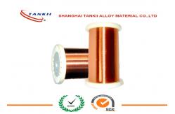 China Dia 0.12mm Enamelled Wire Red For Wire Slide Resistor / Rheostat supplier