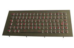 China Custom Backlight Marine Keyboard Compact Format With 87 Keys , function keys supplier