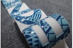 China Recycle Yoga Gym Jacquard Elastic Band For Brassieres Environmentally Friendly supplier