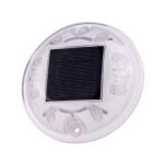 LED Cat Eye Round Solar Road Stud in Blue with High Intensity Reflective Tape and PVC for sale