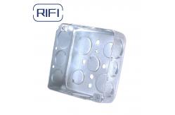 China UL Standard Electrical Conduit Square Junction Box Galvanized Outlet Box Conduit Metal Box supplier
