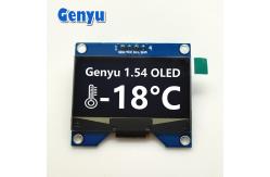 China 1.54 Inch Monochrome OLED Display Module 128x64 Dots CH1116 IIC Interface supplier