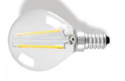 China Coffee Shop 2W E14 E27 G45 Filament LED Light Bulbs supplier