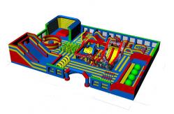 China Giant Avengers Theme Inflatable Theme Park Fire - Retardant UV Protected supplier