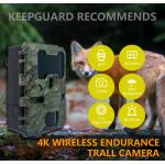 32MP Camouflage IP66 Waterproof Night Vision Hunting Camera with 4K Video and 512GB Memory Card Capacity for sale