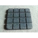 Tea / Coffee Plain Stone Coasters , Luxury Marble Stone Coasters Custom Size for sale